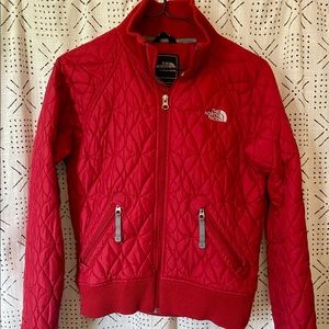 North Face quilted jacket - bomber style